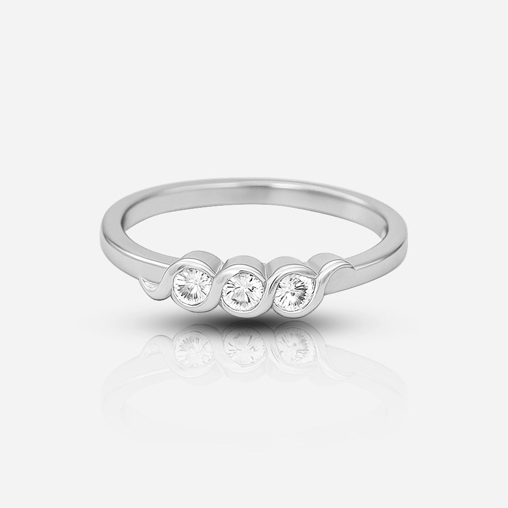 Silver Stone Ring
